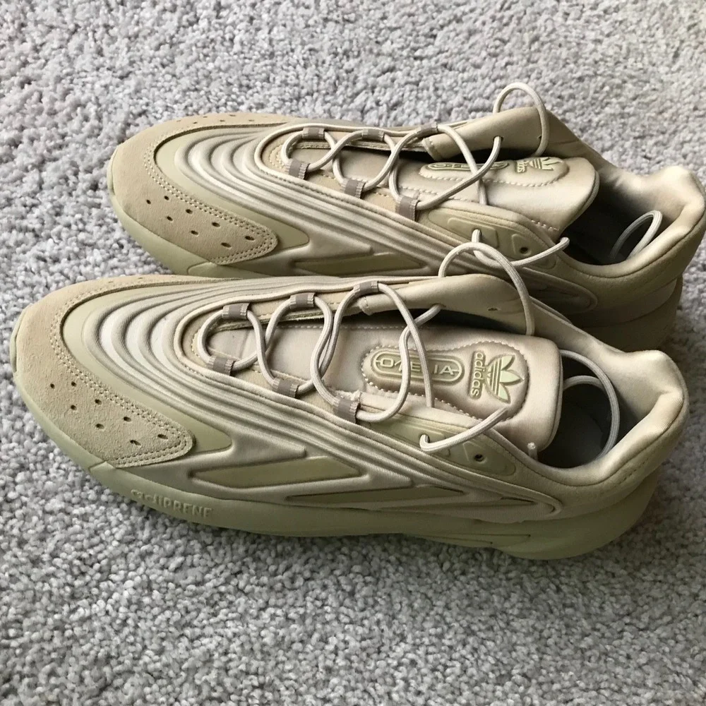 Adidas Ozelia Beige 2K Futuristic Chunky Sneakers Size 10